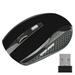 SANAG Wireless Gaming Mouse Adjustable DPI 2.4G 6 Buttons Optical Mouse for Laptop Notebook PC Matte Black