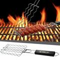 Kitchen Appliances Clearance BBQ Barbecue Tools Sausage Barbecue Sausage Barbecue Net Stainless Steel Barbecue Net Outdoor Barbecue Rack Barbecue Clip