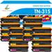 True Image 16-Pack Compatible Toner Cartridge for Brother TN315 TN-315 HL-4150CDN MFC-9560CDW HL-4570CDW MFC-9460CDN MFC-9970CD Printer (4*Black 4*Cyan 4*Magenta 4*Yellow)