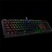 Redragon K582RGB Surara LED Backlit Mechanical Gaming Keyboard with 104 Keys Tactile Blue Switches