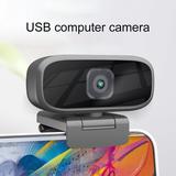 Taluosi Webcam High Clarity 1080P Video Recording Mini Rotatable USB Plug Web Cam for PC