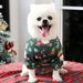 Christmas Dog Dress Winter Pet Dog Clothes Dog Xmas Costume Dog Yorkie Chihuahua Cat Clothes Dresses Pet Clothing