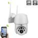 SHELLTON 1080P Outdoor PTZ WiFi Security Camera Pan Tilt Zoom (5X Optical Zoom) Wireless Surveillance CCTV IP Camera with Two Way Audio IP66 Waterproof 165ft Night Vision Support Max 128GB SD Card