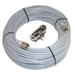 8 x 12 ft. Pre Cut RG8X PL-PL Bulk Fiber Cable Clear