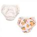 Hudson Baby Infant Girl Swim Diapers Oranges 12-18 Months