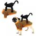 Funny Cute Pet Dog Costume Halloween Christmas Dog Clothes Little Black Cat Cosplay Dress Up French Bulldog Pug Coat