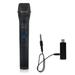 Deyuer Citystpres Microphone VHF Wireless Plastic Karaoke Wireless Microphone for Singing Black