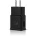 Samsung Rugby 4 Fast Charge OEM Adaptive Fast Charging (AFC) Wall Charger Adapter (Black)