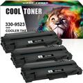 Cool Toner Compatible Toner Replacement for Dell 330-9523 to Used with DELL 1130 1130n 1133 1135n Printers (Black 3-Pack)