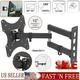 New Arrival Mounting Dream Full Motion TV Wall Mount Corner Bracket with Perfect Center Design for Most of 26-55 Inch LED LCD OLED Flat Screen TV Mount with Swivel Articulating Arm