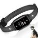 Soonbuy Bark Collar for Small Medium Large Dogs 10-140 Lbs Bark Collar with 7 Intensity and 5 Sensitivity Levels Beep Vibration Shock Rechargeable Dog Bark Collar Black