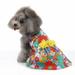 Pets Party Supplies Cute Pet Print Skirt Breathable Summer Sleeveless Shirt Comfortable Dog Shirt Breathable Dog