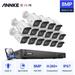 ANNKE 4K Ultra HD PoE Network Video Security System 8CH 4K H.265 Surveillance NVR 16x4K HD IP67 POE CCTV Cameras with 4T HDD