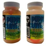 Puppy Love Bubbles Peanut Butter & Bacon Scented Bubbles 4oz. Bottle-2 Pack Combo (1 Peanut Butter/1 Bacon) for Dogs