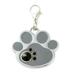 XWQ Pet ID Tag Paw Shape Decor Accessories Engravable Shiny Alloy Pet Dog ID Tag Pet Supplies