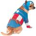 Captain America Pet Costume