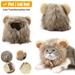 SHELLTON Lion Mane Costume - Lion Mane for Cats - Fits Neck Size 11â€�-15â€� - Perfect for Christmas Parties Photo Shoots and Gifts for Cat Lovers