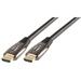 PRO SIGNAL High Speed HDMI Lead Chrome Connectors Gold Plated 3m Black