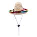 Etereauty Dog Sombrero Hat Funny Dog Costume Chihuahua Clothes Mexican Party Decorations