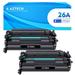 AAZTECH Compatible Toner Cartridge Replacement for HP 26A CF226A Laserjet Pro M402dn M402n M402dw MFP M426fdw M426fdn M426dw Printer Ink (Black 2-Pack)