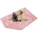 PetAmi Waterproof Dog Blanket For Medium Large Dog Puppy Pet Blanket Couch Cover Protection Sherpa Fleece Fuzzy Cat Blanket Throw Couch Sofa Bed Furniture Protector Reversible 40x60 Tie-Dye Pink