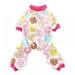 GOODLY Pet Dog Cat Cotton Puppy Pajamas Small Jumpsuit Warm Indoor Home Costume Clothes
