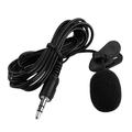 Portable External 3\.5mm Hands\-Free Wired Collar Clip Lapel Microphone For PC Laptop Lound Speaker