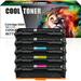 Cool Toner Compatible Toner Cartridge Replacement for Canon Cartridge 054H Color ImageCLASS MF644Cdw MF642Cdw MF641Cw LBP622Cdw LBP621CW 623CDW Printer Ink 2Black+Cyan+Magenta+Yellow 5-Pack