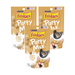 Purina Friskies Party Mix Cat Treats Gravy-Licious Crunch Chicken & Gravy Flavors Dry Cat Treats Helps Clean Teeth 2.1-Ounce Resealable Pouch (Pack of 6)