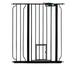 Carlson Pet Products 36 Extra Tall Pet Gate with Lift Handle and Small Pet Door Black