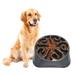 WHIPPY Slow Feeder Dog Bowl No Choking Bloat Stop Dog Food Feed Bowl for Large Dogs