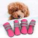 Pretty Comy Dog Boots Reflective Lightweight Pet Dog Shoes Paw Protector With Anti-Slip Sole For Small and Big Dogs