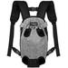 PetAmi Dog Carrier Backpack Adjustable Pet Cat Front Carrier Backpack Ventilated Dog Chest Carrier for Hiking Camping Travel Sling Bag for Small Medium Dog Cat Puppies Small 5-9 lbs Grey