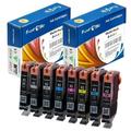 CLI 42 Compatible Set Pigment 8 Ink Cartridges for Canon CLI42