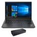 Lenovo ThinkPad E14 Gen 3 Home/Business Laptop (AMD Ryzen 7 5700U 8-Core 14.0in 60Hz Full HD (1920x1080) AMD Radeon 16GB RAM 256GB PCIe SSD Win 10 Pro) with D6000 Dock