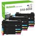 AAZTECH 12-Pack Compatible Toner Cartridge for Dell 310-9058 Color Laser Printer1320 1320C 1320CN Printer Ink (3*Black 3*Cyan 3*Magenta 3*Yellow)