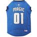 Pets First NBA Orlando Magic Mesh Basketball Jersey for DOGS & CATS - Licensed Comfy Mesh 21 Basketball Teams / 5 sizes