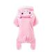 Funny Pet Dog Cat Clothes for Halloween Christmas Dress Up Cosplay Pink Pig - Size XL