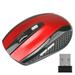 Linyer Computer 2.4Ghz Wireless Optical Mouse with USB Receiver 6 Buttons Gaming Mice 800/1200/1600DPI Desktop PC Laptop Accessories Red