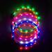 LED Dog Collar USB Rechargeable Glowing Dog Collars Light Up Collar Improved Pet-safety &Visibility at Night Water-Resistant Lighted Collar Fits for Small Medium Large Dogs