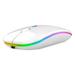 Wireless Mouse Bluetooth Mouse Rechargeable 2.4G Silent Mouse Portable with USB Computer Mice Slim Mobile Optical Mouse
