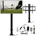 VEVOR Motorized TV Lift Stroke Length 39.4 inches Motorized TV Mount Fit for 32-70 inch TV Lift with Remote Control Height Adjustable 28.74-68.11 inch Load Capacity 154lbs