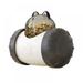 Cat Dog Slow Feeder Cat Food Ball - Pet Treat Ball Cat Food Toy Ball Pet Food Ball Natural Rubber Tough Durable Chew Toy