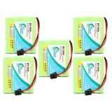 5x Pack - UpStart Battery Toshiba FT-8809 Battery - Replacement for Toshiba Cordless Phone Battery (1200mAh 3.6V NI-MH)