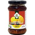 24 Mantra Organic Lemon Pickle with Garlic 10.58 oz bottle Pack of 2