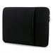 B2015 Laptop Sleeve Soft Zipper Pouch 17 Laptop Bag Replacement for MacBook Air Pro Ultrabook Laptop Black