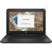 HP Chromebook 11 G5 Ee 11.6 Chromebook Intel Celeron 1.60GHz 4GB 16GB Chrome OS - Scratch and Dent