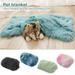 XWQ Pet Blanket Double-layer Keep Warmth Super Soft Thickened Puppy Cat Cushion Quilt for Small Medium Large Dogs