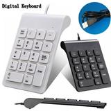 Numeric Keypad USB Numeric Keypad USB 18 Keys Number Numeric Keypad Keyboard for Laptop/Notebook PC Computer