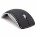 Summark 2.4ghz Wireless Foldable Folding Arc Optical Mouse for Microsoft Laptop Notebook - Black